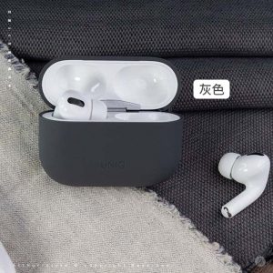 UNIQ｜AirPodsPro 2、AirPodsPro保護殼Lino素色簡約液態矽膠藍牙耳機保護套 附掛繩 原廠公司貨