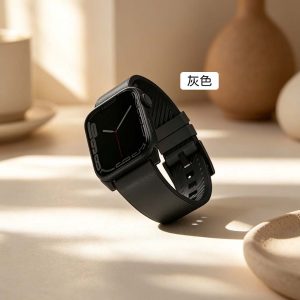 UNIQ｜Straden Apple Watch 防潑水皮革矽膠錶帶 apple watch 42/44/45/49/S10 46/S11 46mm錶帶