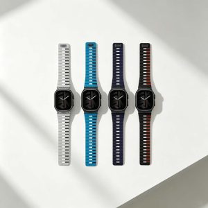 Skinarma｜apple watch 44/45/49/S10/S11/S12 46mm錶帶 Gemini雙色矽膠磁吸錶帶 原廠公司貨