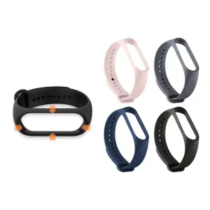 小米手環 3~7代｜柔軟硅膠單色腕帶 小米手環錶帶