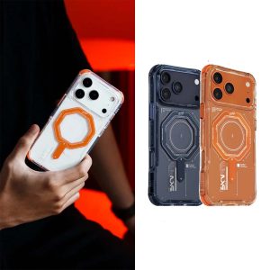 SKINARMA｜Magma 質感金屬磁吸防摔手機殼 附掛繩環 iPhone i17Pro/i17Promax