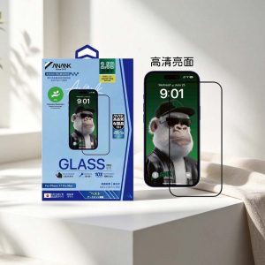 ANANK｜iPhone17/Air/17ProMax/16Pro/16ProMax保護貼 2.5D康寧亮面玻璃貼