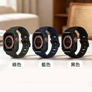 SKINARMA｜Mecha 一體成形錶帶 Apple Watch Ultra3/Ultra2/Ultra 49mm保護殼＋錶帶