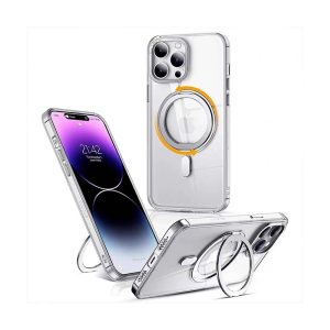iPhone 12/13/14/15/Pro/ProMax/Plus手機殼 防摔殼 熠甲360磁吸支架防摔殼
