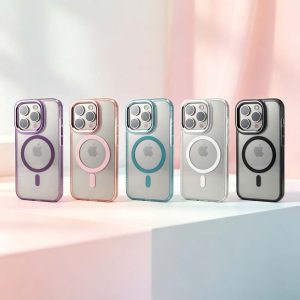 iphone 15/15+/14+/15pro/15promax亮影磁吸防摔殼 Magsafe 無線充電