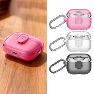UNIQ｜Airpods Pro3保護殼 Glase Pro 輕薄透明藍牙耳機保護套 附扣環 原廠公司貨