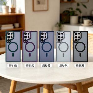 幻影磨砂磁吸防摔殼 手機殼 防摔殼 三星S25/S25Plus/S25Ultra/S24/S24Plus/S24Ultra