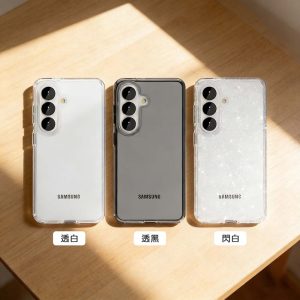 三星A36/A56手機殼 防摔殼 簡約&閃粉款 清透防摔殼 彈性邊框+PC壓克力清透背板 螢幕邊緣＋鏡頭加高