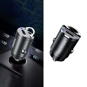 Oweida｜車充 45W PD+QC3.0 雙孔車用充電器 TOYOTA/HONDA/FORD/福斯/BMW/VOLVO