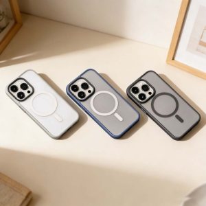 iPhone 17e、16e手機殼 防摔殼 精緻優盾 磨砂膚感磁吸防摔殼 親膚材質
