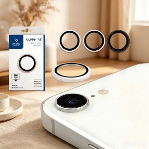 imos｜iPhone 17e/16e 鏡頭貼 iMos 鋁合金金屬框 藍寶石玻璃鏡頭保護貼 原廠公司貨