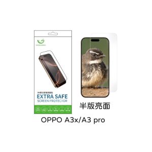 Extrasafe｜OPPO A3x、OPPO A3 pro保護貼 ExtraSafe 2.5D 半版亮面 9H鋼化玻璃貼