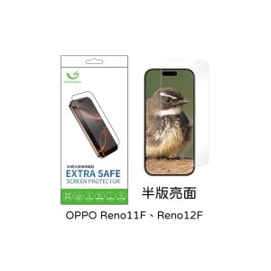 Extrasafe｜OPPO Reno 11F/12F 保護貼 ExtraSafe 2.5D 半版亮面 9H鋼化玻璃貼