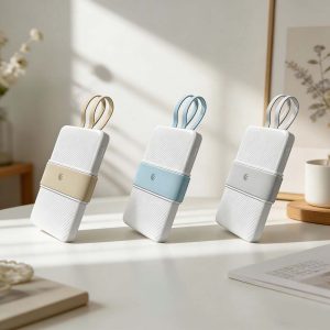 Oweida｜Type-C及Lightning雙線輸出 LED燈顯示 自帶雙線行動電源 10000mAh
