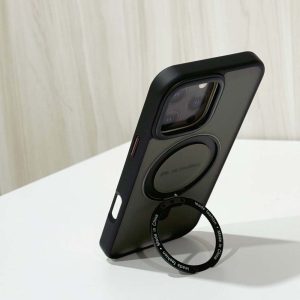 iPhone 16Plus/16Pro/16ProMax防摔殼 360旋轉磁吸支架防摔殼 無線充電 Magsafe