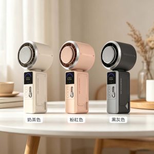 SOLiDE｜迷你隨身風扇 便攜式電風扇 手持充電風扇 COOL 數位顯示渦輪冰鎮風扇 手持風扇 原廠公司貨
