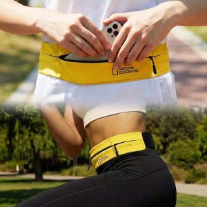 National Geographic 國家地理｜Running Belt Slim 輕薄運動腰包 慢跑腰包 路跑腰包 手機腰包 健身腰包 裝得下i17/i17Pro