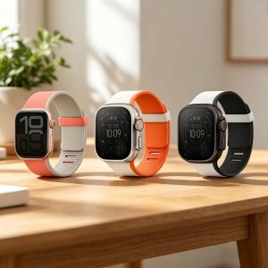 UNIQ｜apple watch 44/45/49/S10/S11/S12 46mm錶帶Revix 4th雙色矽膠磁吸錶帶