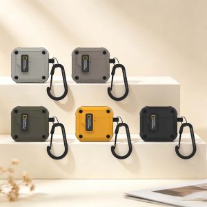National Geographic 國家地理｜Airpods 5、Airpods 4保護殼 自動開蓋磁吸耳機保護殼附扣環原廠公司貨