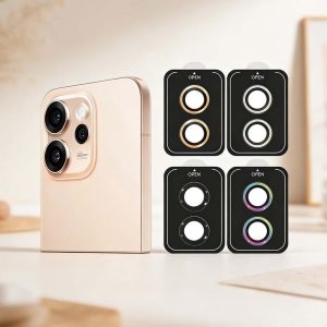 OPPO Reno 15/15F/15Pro/15Promax鏡頭貼 鋁合金鏡頭環（貼膜神器背板）鏡頭保護貼 附清潔包