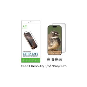 Extrasafe｜OPPO Reno 4z/5/6/7Pro/8Pro 保護貼 ExtraSafe 2.5D高清亮面 9H鋼化玻璃貼