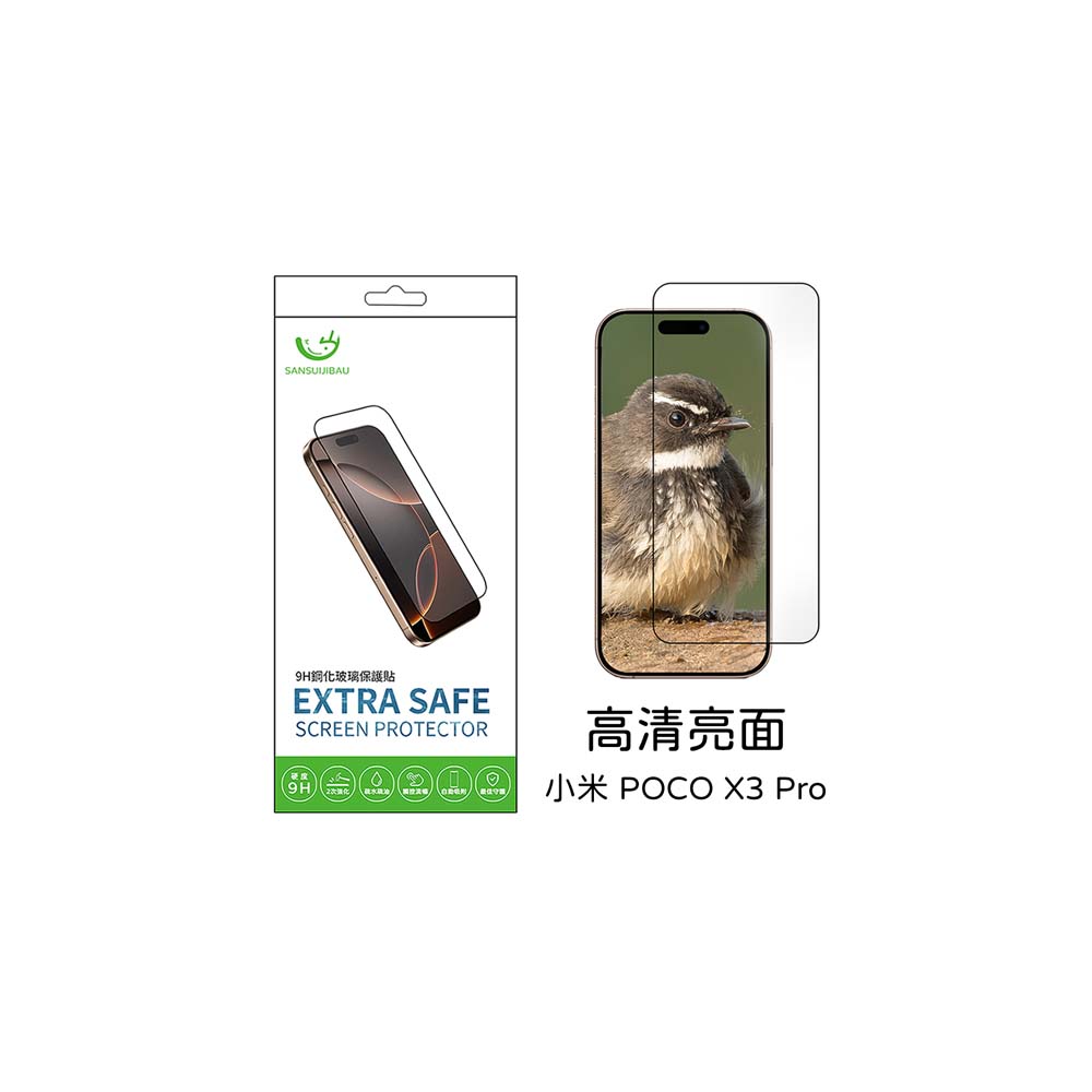 Extrasafe|小米POCO X3 Pro 保護貼 ExtraSafe 2.5D 高清亮面 9H鋼化玻璃貼