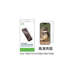 Extrasafe｜vivo Y03/Y17s/Y28s、Y04/Y29s保護貼 ExtraSafe 2.5D 高清亮面 9H鋼化玻璃貼