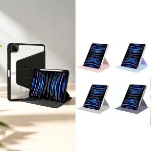 OPPO Pad 3、OPPO Pad 2（11.6吋）平板套 清透款360度可旋轉內置筆槽平板保護殼