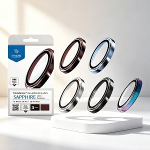 iMos｜iPhone18Pro/18Promax鏡頭貼 鋁合金/不鏽鋼金屬框 藍寶石玻璃鏡頭貼 防水防塵 原廠公司貨